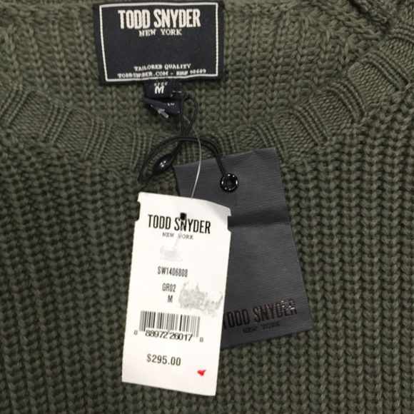 Todd Snyder NY Thick Knit Crew Neck Sweater - Picture 5 of 5